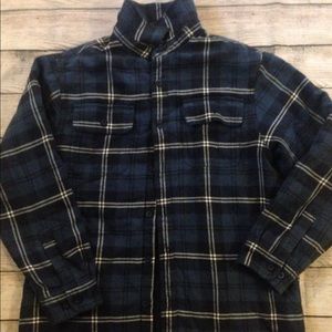 Boys L.L.Bean thick warm Flannel size 14-16